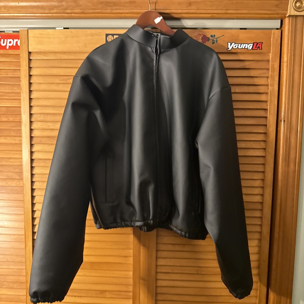 Yeezy Season 10 JC-05 Size:3 PU faux leather jacket - Kanye Ye