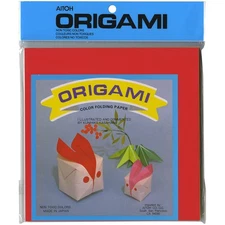 Aitoh Origami Paper 7"X7" 100/Pkg-Assorted Colors