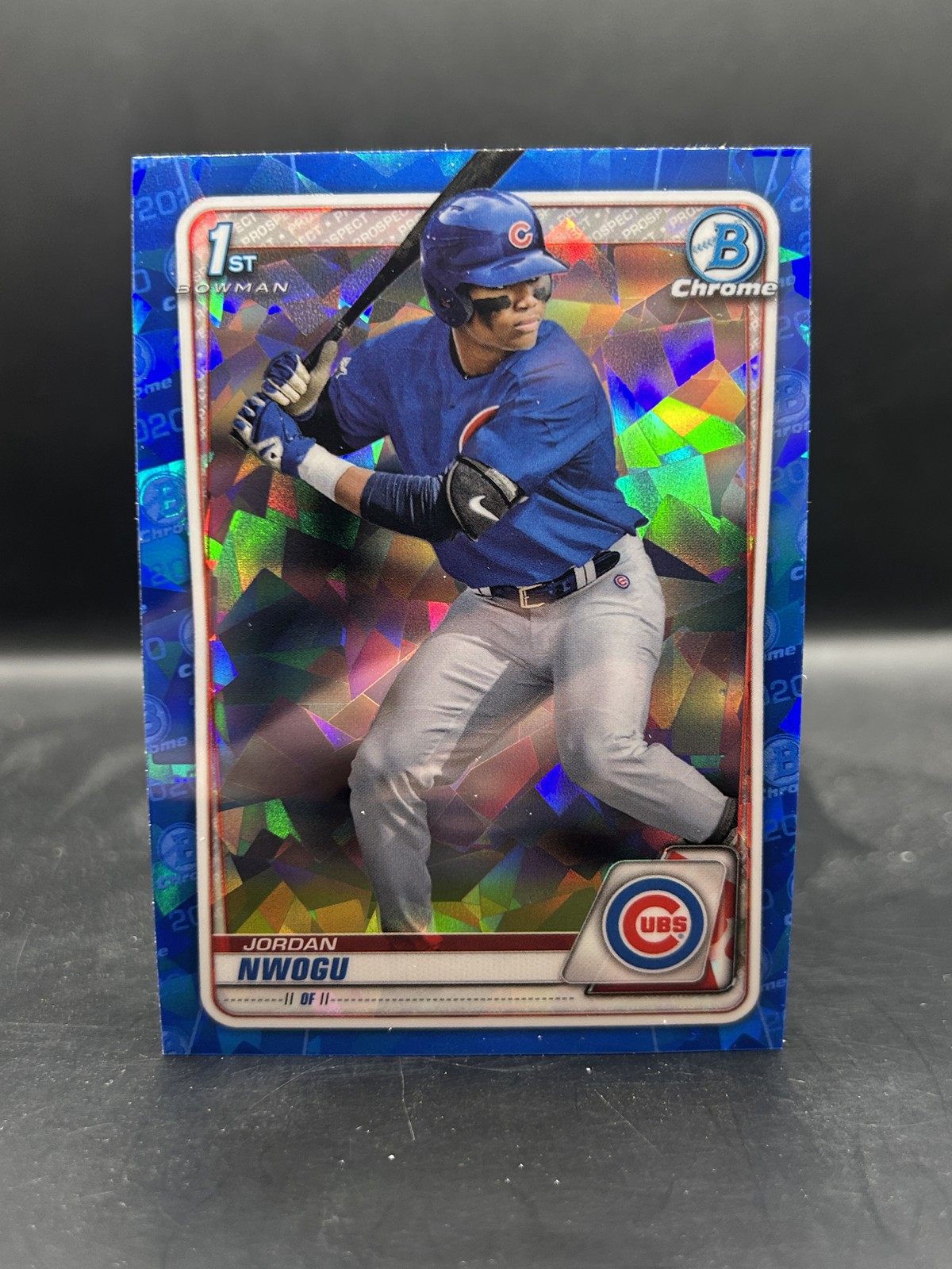 2020 Bowman Draft Sapphire Edition #BD-110 Jordan Nwogu