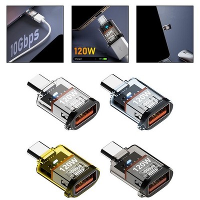 USB A Buchse Ladegerät Konverter unterstützt High Speed Transfers bis zu 10 Gb