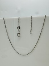 Solid 950 Platinum 1.5mm Spiga Chain Necklace 16 18 20 22 24 Inch NEW