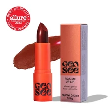 New Gen See Pick Me Up Lip Matte Lipstick  - SHI 07 Deep Wine Red