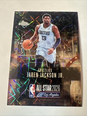 Jaren Jackson Jr 2025-26 Topps Chrome Cactus Jack All Star Laser 13/25 JERSEY #