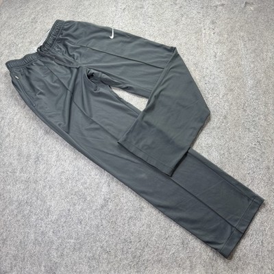 Nike Warmup Track Pants Men S Gray 32'' Knit Relaxed Fit 417381