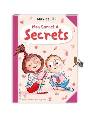 Mon Carnet à secrets: Avec 1 cadenas, Saint-Mars, Dominique de