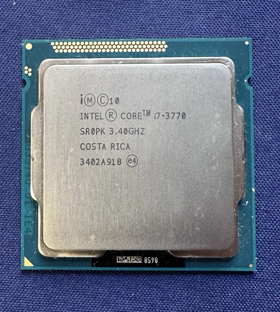  ハードウェア Intel CPU☆INTEL CORE i7-3770☆3.40GHZ◇③◇ Intel CPU Core