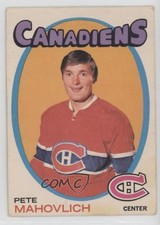 1971-72 O-Pee-Chee Pete Mahovlich #84 b8c