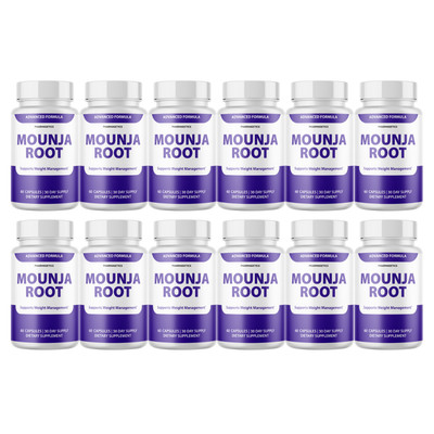 Mounja Root for Weight loss ,Advanced Fat Burning- 12 Bottles