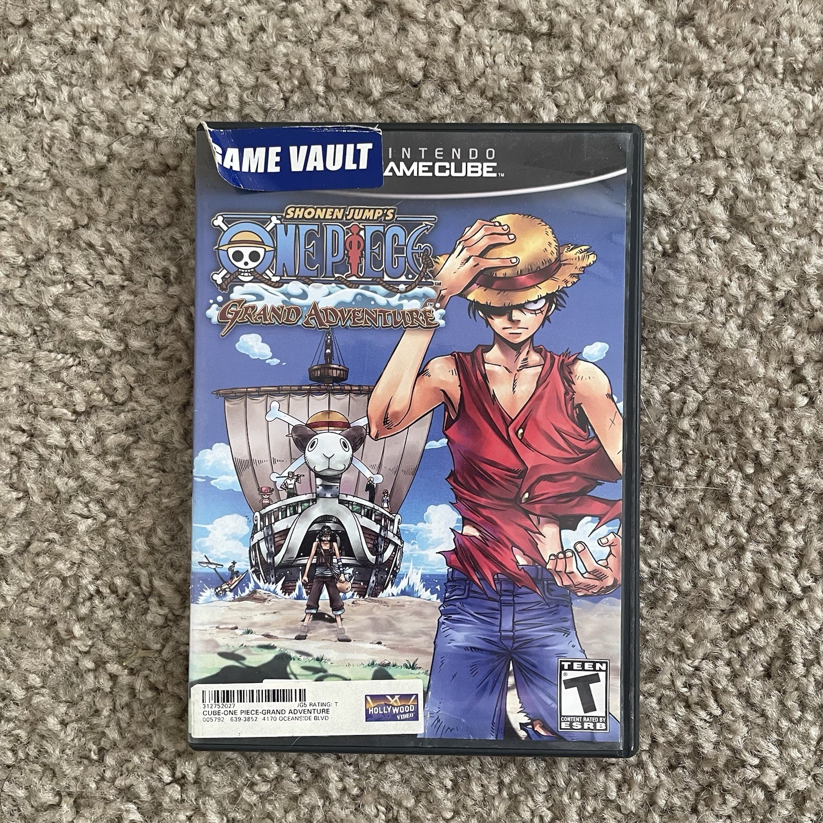 Game Cube Nintendo One Peice Grand Adventure Video Game