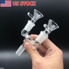 14mm Double Female Join Converter W/ Male slide For Smoking Water Pipe 
