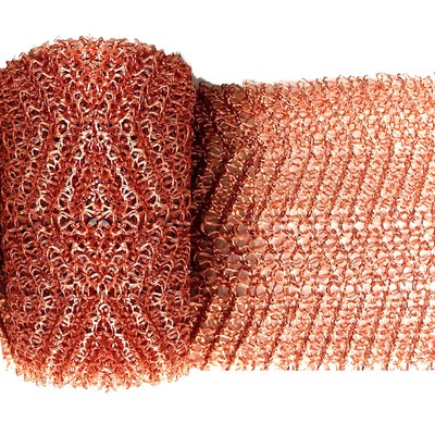 Copper Mesh Rodent Control Copper Mesh Roll, Sturdy Pure Copper Stuff-