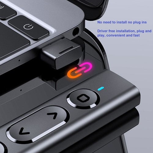 Presentation Clicker Lithium Battery Charging USB Ergonomic Design Low Radiat CB - Afbeelding 15 van 33