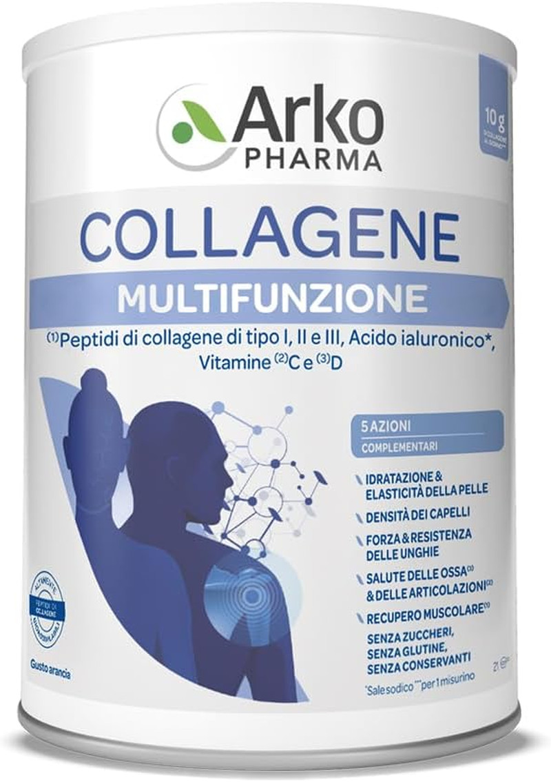 Collagene Multifunzione in Polvere: Soluzione Rapida per Benessere Totale