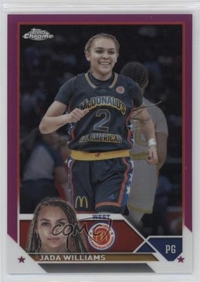 2023 Chrome McDonald's All American Fuchsia Refractor /150 Jada Williams 0q5k