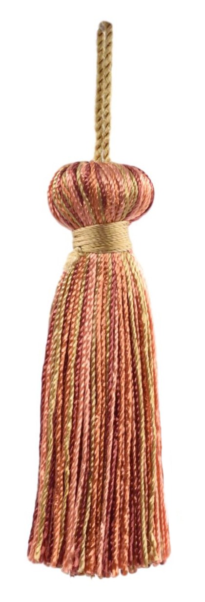 DÉCOPRO 3"" Bell Tassel, Color# PR21 - Sunstone Orange [Sold Individually]
