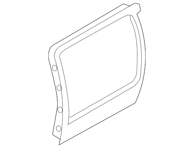 Genuine Ford Storage Box Trim Plate CJ5Z-78044E84-AB