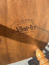 Vintage Solid WoodSpindle Rocking Chair...