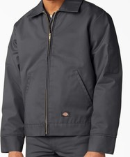 Dickies, Insulated Eisenhower Zip-Up Jacket, TJ15, Charcoal, Med, New With Tags