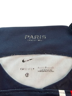 Mbappe 7 soccer shirt foot PSG France football blue red Nike