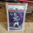 DRAKE MAYE 2023 Bowman U Chrome PURPLE MINI DIAMOND  298/399 PSA 9