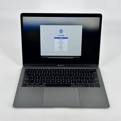 MacBook Air 13 Space Gray 2018 1.6 GHz Intel Core i5 8th Gen. 8GB 128GB SSD Good