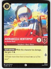 Adorabeezle Winterpop - Ice Rocket Racer 116/204 Common Azurite Sea Lorcana NM/M