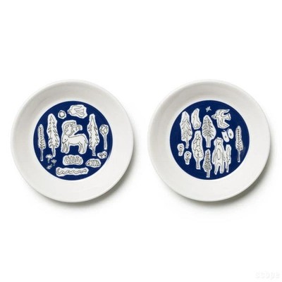 Iittala x Mina Perhonen Plate 12cm Set of 2 Forest Life western tableware