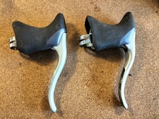 Shimano 105 BL-1055 Aero Brake Levers Black Hoods Vintage Road Steel Racing Bike