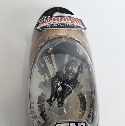 Star Wars Titanium Series Diecast Darth Maul's Sith Speeder Hasbro 2006 NUEVO - Imagen 7 de 12