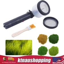 Flocking Machine Mini Static Grass Applicator Modelling Plant Flocking Tools Set