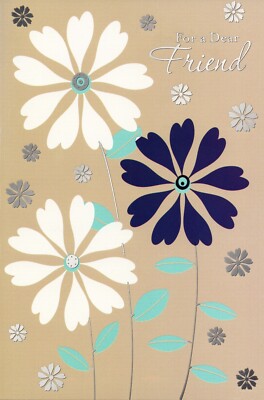 Sincere FRIENDSHIP Card, Kindness Love Laughter by Bella Greetings + Envelope