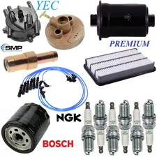 Tune Up Kit Filters Cap Rotor Wire Plugs for Toyota T100 V6 1993-1994
