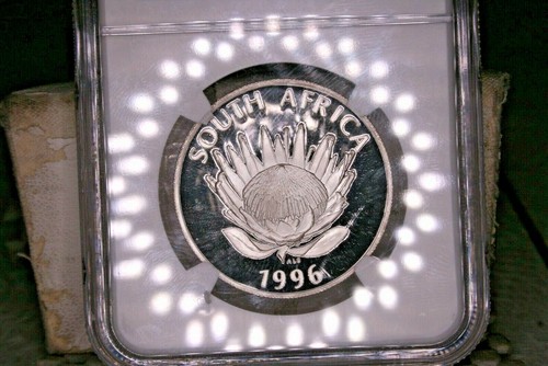 1996 S.Africa Constitution S1R Silver 1 Rand NGC PF69 Ultra Cameo - Picture 4 of 4