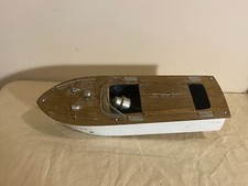 Vintage Battery Operated Toy Boat Japan 1950's