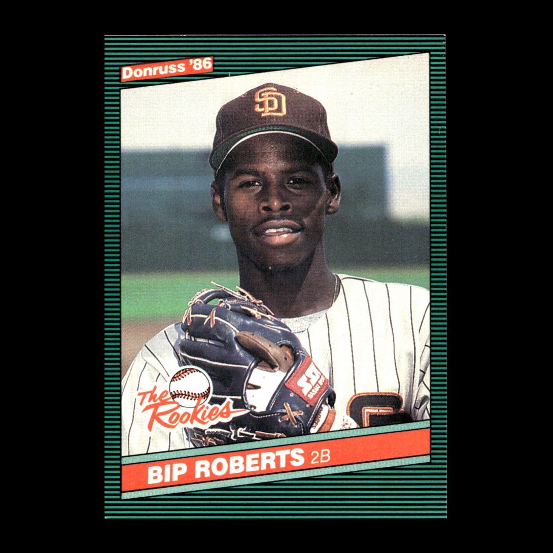 Bip Roberts 1986 Donruss The Rookies San Diego Padres #33 Nice R304