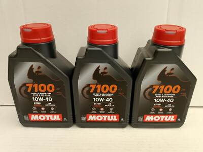 12,20 /l Motul  7100 4T 10W40 3 x 1 L syn Premium 4Taktöl