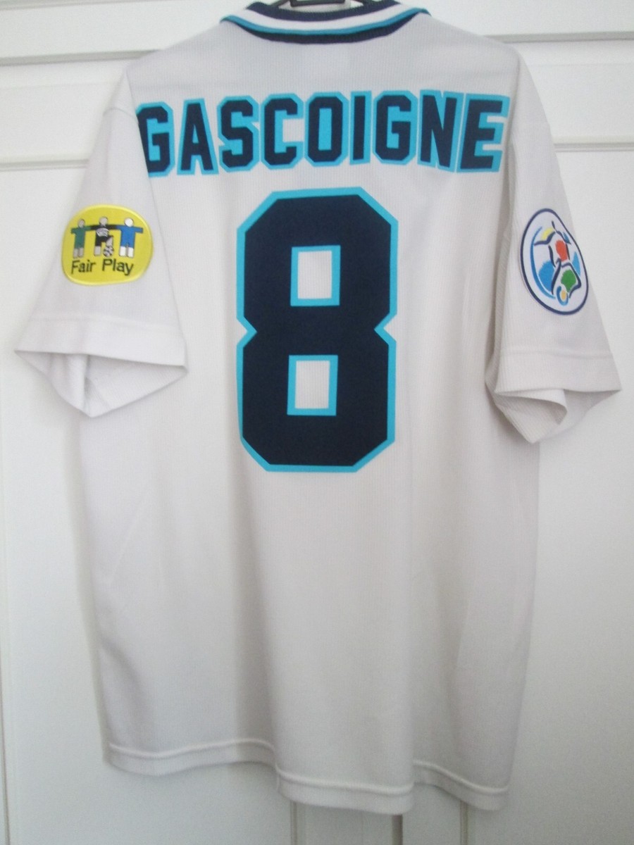 Gascoigne Gazza England Euro 1996 96 Home Football Shirt Size Large /56523