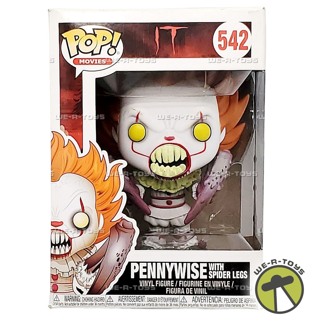 特撮 Funko - Figurine It Movie 2017 - Pennywise With Spider Legs Pop 10cm - 0889698295260 z2zed1b Funko POP Movies IT Pennywise with Spider Legs 542 Vinyl