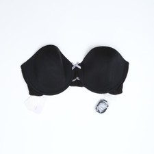 B.tempt'd by Wacoal Modern Strapless Bra Black Size 38D Pre-owned/as pictured