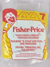 McDonalds Happy Meal Toy FISHER-PRICE 1995 "ONCE UPON A DREAM PRINCESS #7" NEW