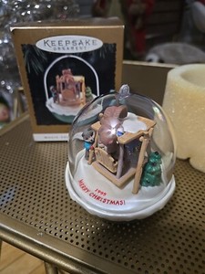 Forest Frolics 1995 Hallmark Light Motion Series Ornament New