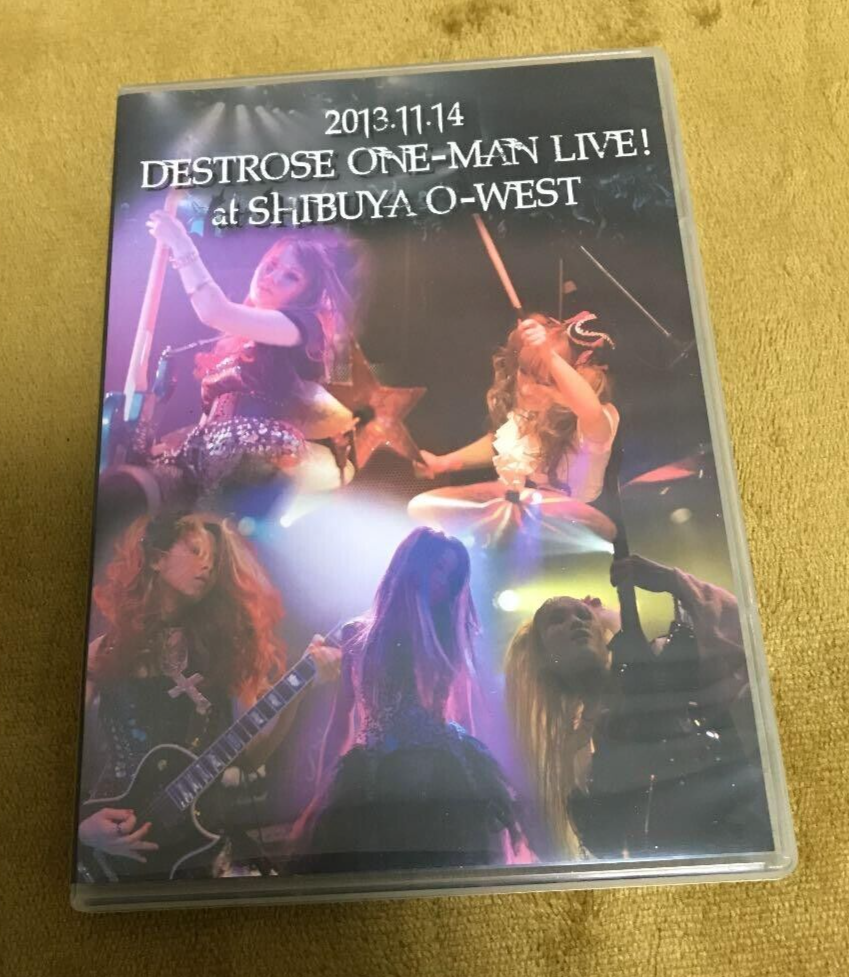 ミュージック DESTROSE  LIVE DVD DESTROSE/2013.11.14 DESTROSE ONE-MAN LIVE!at Shibuya O-WEST DVD