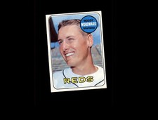 1969 Topps 142 Woody Woodward EX #D720141