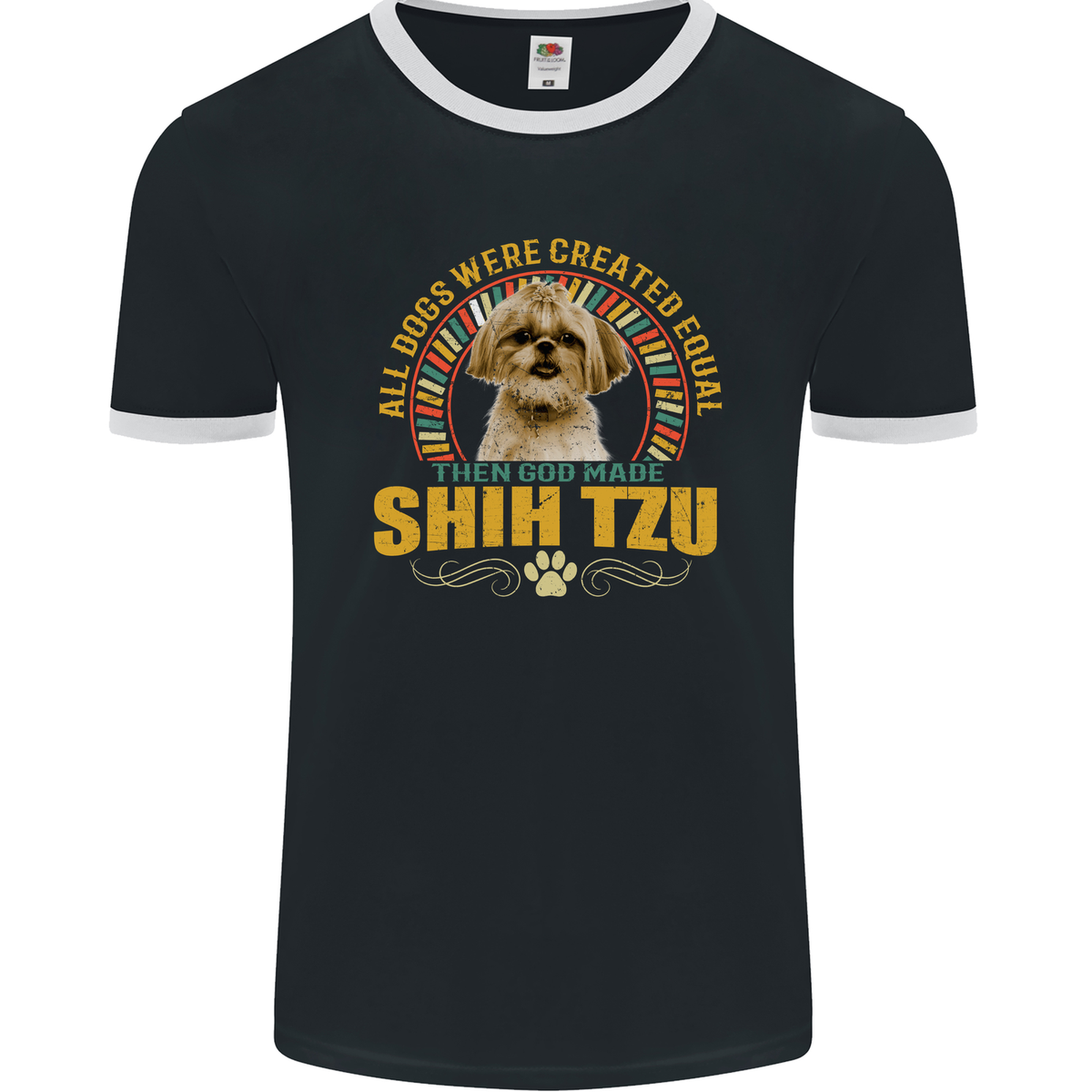 Shirt Kung Fu Shih Tzu Shih Tzu Dog Lie In House Graphic By