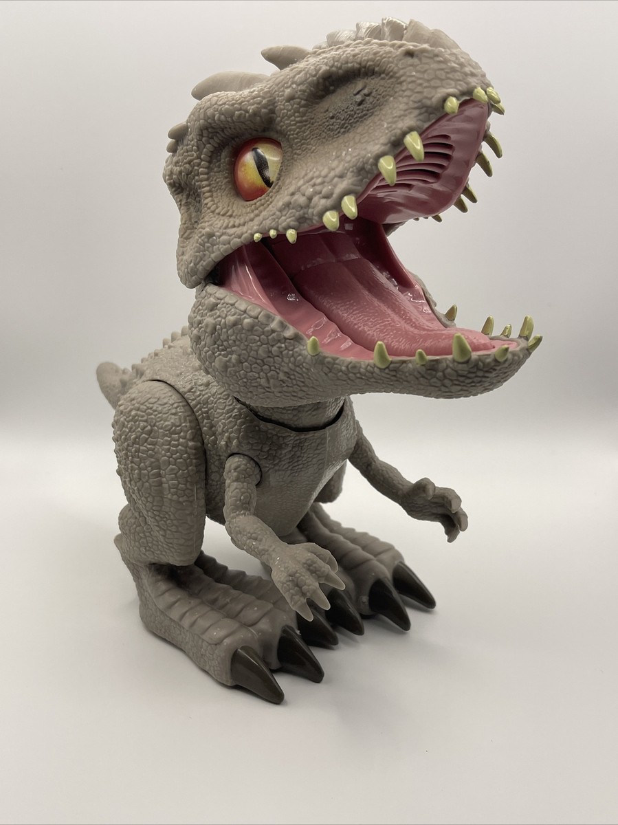 Jurassic World Camp Cretaceous Feeding Frenzy Indominus Rex Dinosaur Toy  WORKs