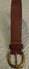 Boy's XL(14-16) Chaps Brown Synthetic Leather Dress Belt