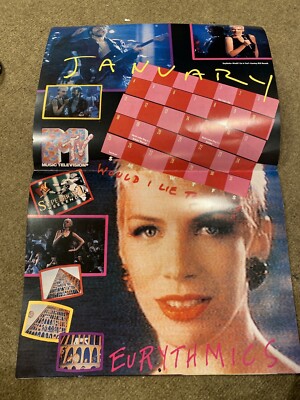 1987 MTV Vintage Calendar | eBay