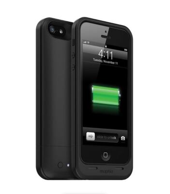 Mophie Juice Pack Air Battery Case JPA-IP5-BLK for iPhone 5 - Black
