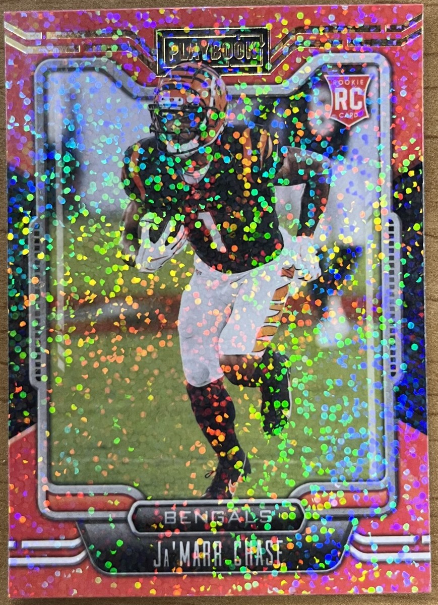 2021 PANINI PLAYBOOK SPARKLE #105 JA'MARR CHASE | eBay