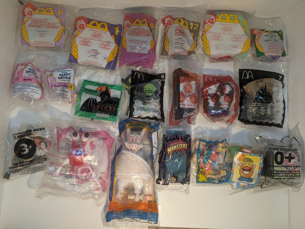 Huge Lot Mcdonalds Happy Meal Toys Lot Of 20 NIP VINTAGE